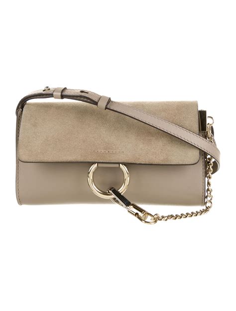 chloe c bag small vs mini|chloe small faye bag.